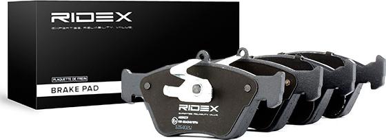 RIDEX 402B0239 - Set placute frana,frana disc aaoparts.ro