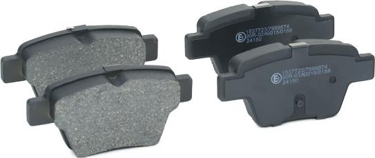 RIDEX 402B0272 - Set placute frana,frana disc aaoparts.ro