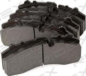 RIDEX 402B0756 - Set placute frana,frana disc aaoparts.ro