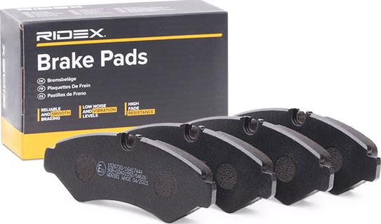 RIDEX 402B1494 - Set placute frana,frana disc aaoparts.ro