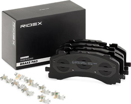RIDEX 402B1401 - Set placute frana,frana disc aaoparts.ro