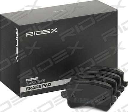 RIDEX 402B1475 - Set placute frana,frana disc aaoparts.ro