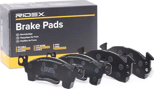 RIDEX 402B1508 - Set placute frana,frana disc aaoparts.ro