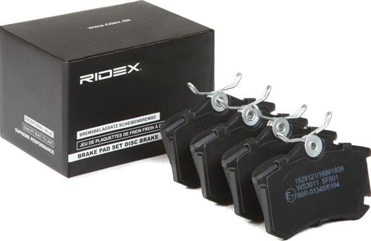 RIDEX 402B1584 - Set placute frana,frana disc aaoparts.ro