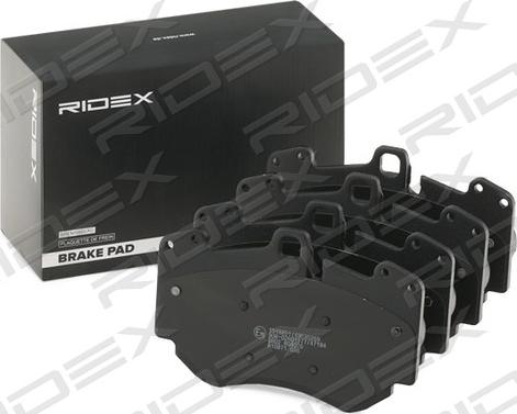 RIDEX 402B1094 - Set placute frana,frana disc aaoparts.ro