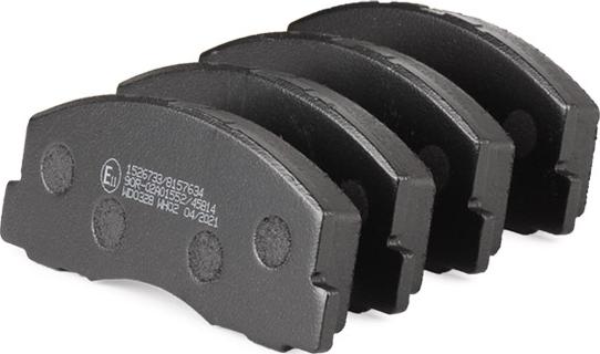 RIDEX 402B1007 - Set placute frana,frana disc aaoparts.ro