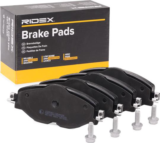 RIDEX 402B1157 - Set placute frana,frana disc aaoparts.ro
