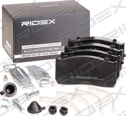 RIDEX 402B1162 - Set placute frana,frana disc aaoparts.ro