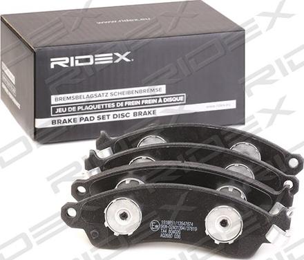 RIDEX 402B1174 - Set placute frana,frana disc aaoparts.ro