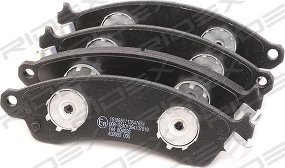 RIDEX 402B1174 - Set placute frana,frana disc aaoparts.ro