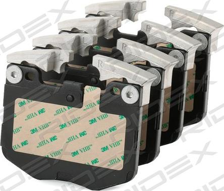 RIDEX 402B1383 - Set placute frana,frana disc aaoparts.ro