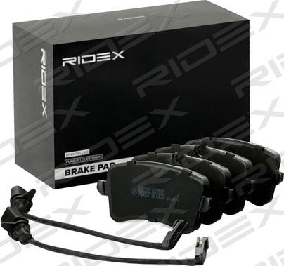 RIDEX 402B1331 - Set placute frana,frana disc aaoparts.ro