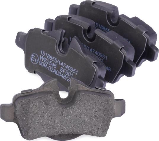 RIDEX 402B1338 - Set placute frana,frana disc aaoparts.ro