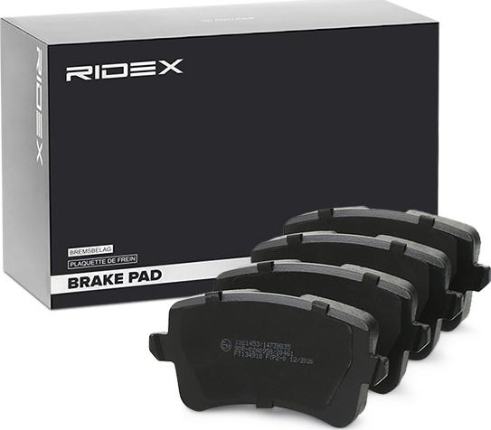 RIDEX 402B1332 - Set placute frana,frana disc aaoparts.ro