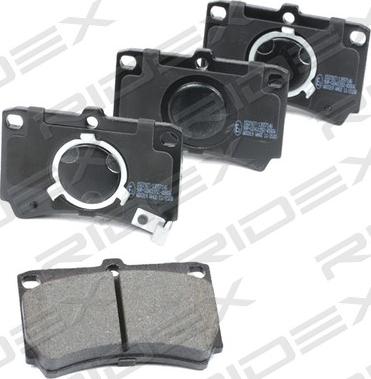 RIDEX 402B1280 - Set placute frana,frana disc aaoparts.ro