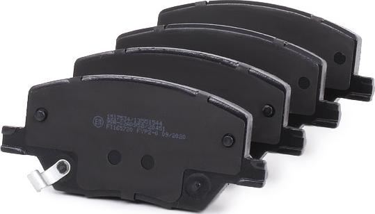 RIDEX 402B1229 - Set placute frana,frana disc aaoparts.ro