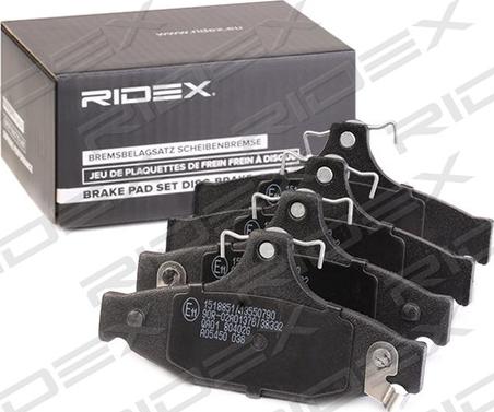 RIDEX 402B1226 - Set placute frana,frana disc aaoparts.ro
