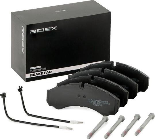 RIDEX 402B1273 - Set placute frana,frana disc aaoparts.ro