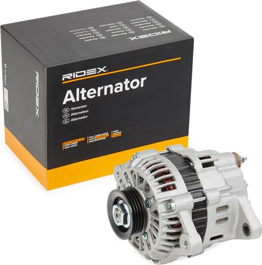 RIDEX 4G0174 - Generator / Alternator aaoparts.ro
