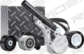 RIDEX 542R0054 - Set curea transmisie cu caneluri aaoparts.ro