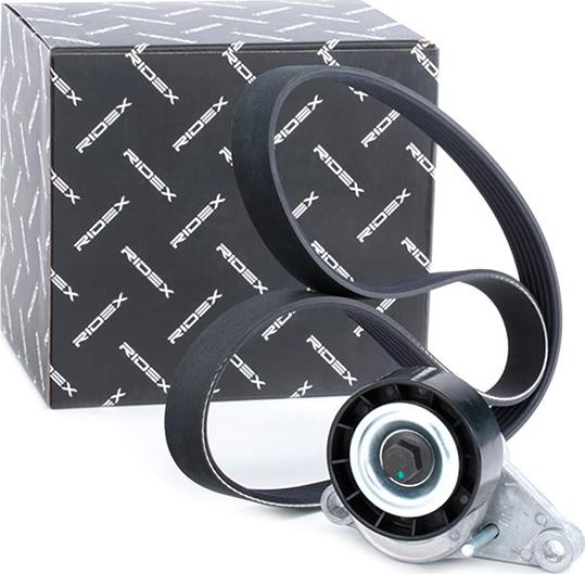 RIDEX 542R0006 - Set curea transmisie cu caneluri aaoparts.ro