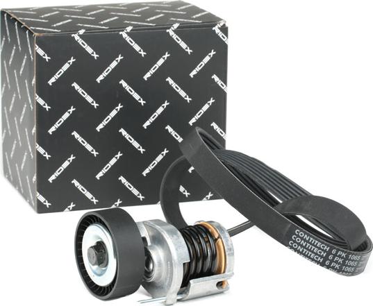 RIDEX 542R0008 - Set curea transmisie cu caneluri aaoparts.ro