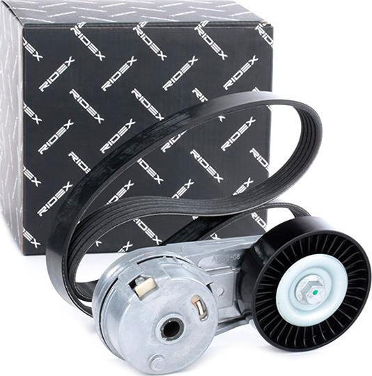 RIDEX 542R0013 - Set curea transmisie cu caneluri aaoparts.ro
