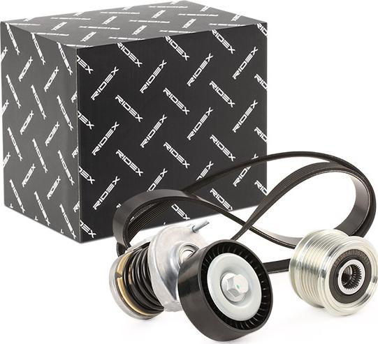RIDEX 542R0280 - Set curea transmisie cu caneluri aaoparts.ro