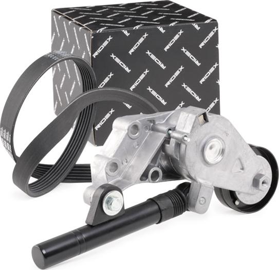 RIDEX 542R0223 - Set curea transmisie cu caneluri aaoparts.ro