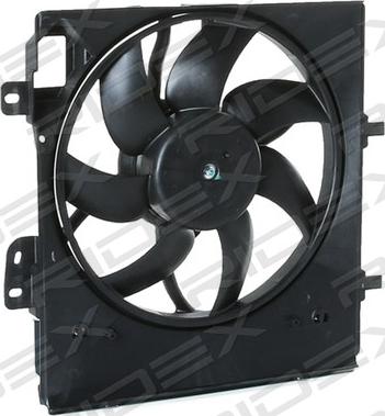 RIDEX 508R0140 - Ventilator, radiator aaoparts.ro