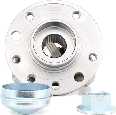 RIDEX 654W0039 - Set rulment roata aaoparts.ro