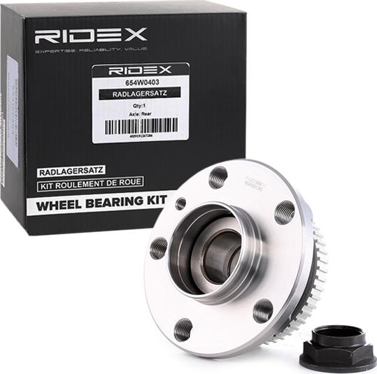 RIDEX 654W0180 - Set rulment roata aaoparts.ro