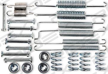 RIDEX 1502A0008 - Set accesorii, sabot de frana aaoparts.ro