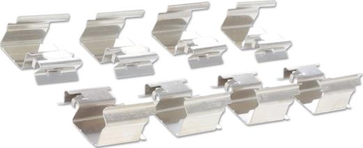 RIDEX 1164A0013 - Set accesorii, placute frana aaoparts.ro