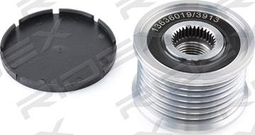 RIDEX 1390F0041 - Fulie, alternator aaoparts.ro
