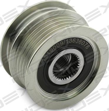 RIDEX 1390F0052 - Fulie, alternator aaoparts.ro