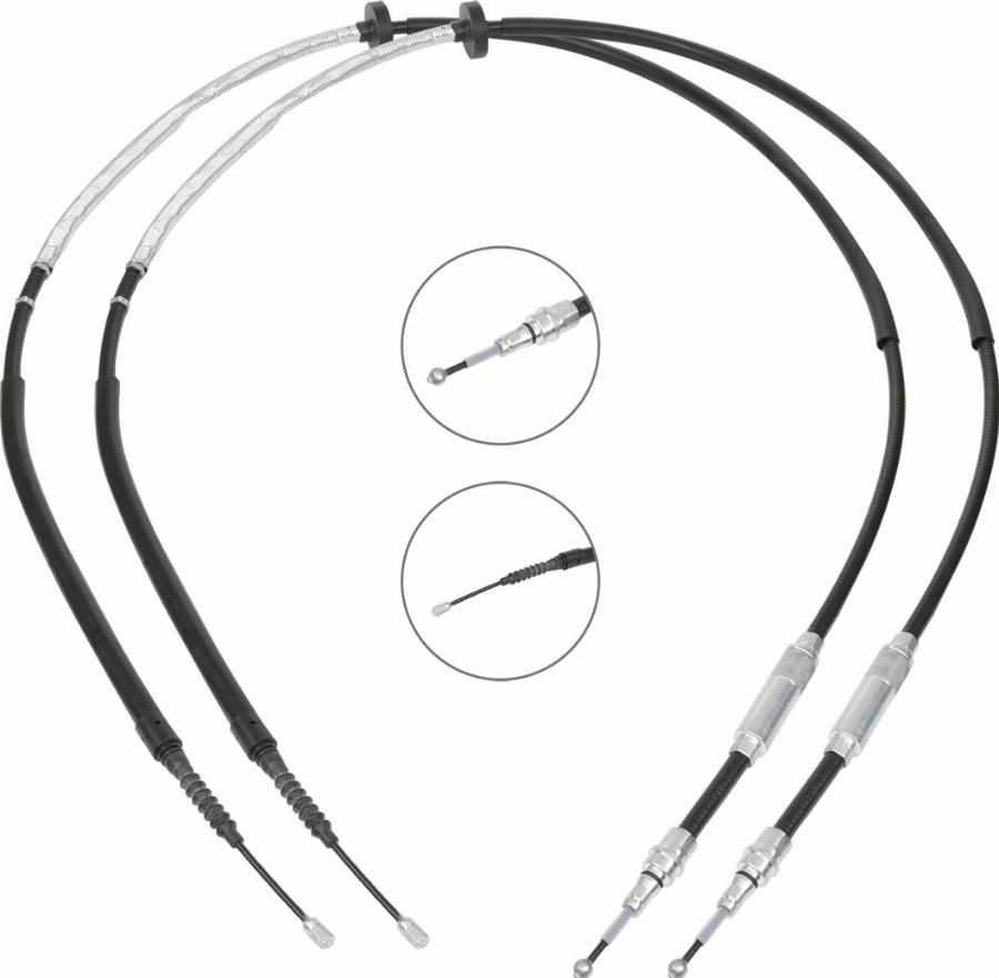 RIDEX 124C1154 - Cablu, frana de parcare aaoparts.ro