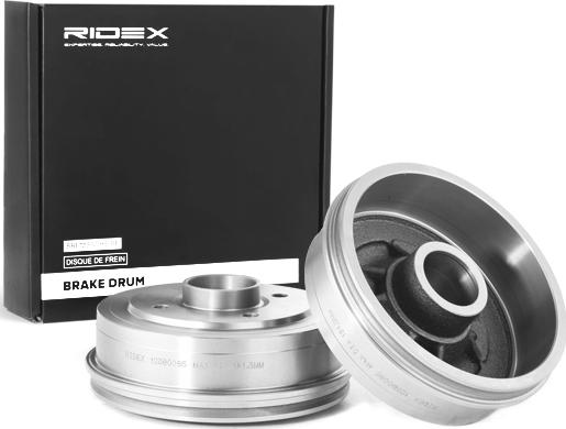 RIDEX 123B0085 - Tambur frana aaoparts.ro