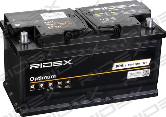 RIDEX 1S0043 - Baterie de pornire aaoparts.ro