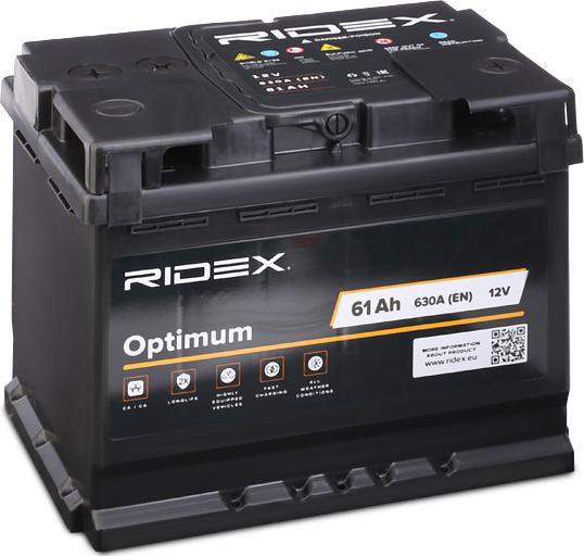 RIDEX 1S0008 - Baterie de pornire aaoparts.ro