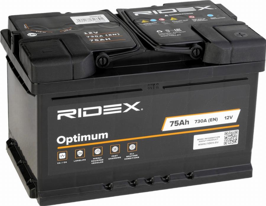 RIDEX 1S0039 - Baterie de pornire aaoparts.ro