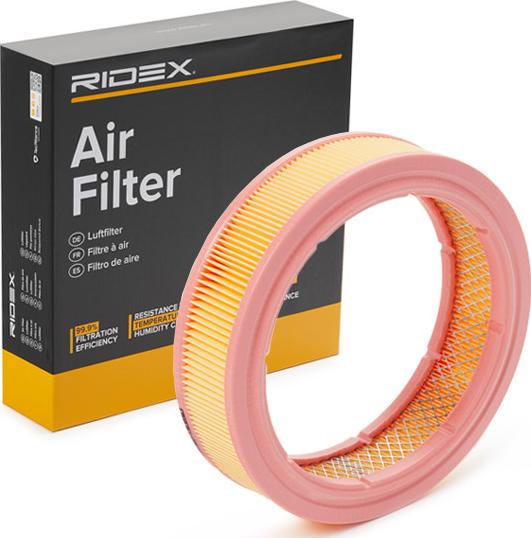 RIDEX 8A0509 - Filtru aer aaoparts.ro