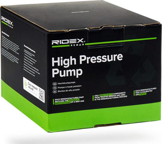 RIDEX 3918H16880R - Pompa de inalta presiune aaoparts.ro