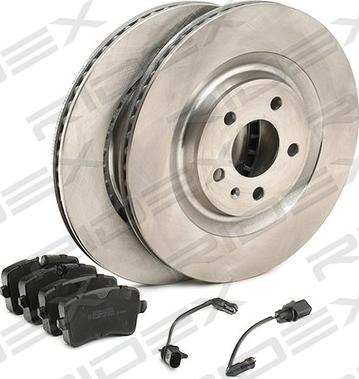 RIDEX 3405B0945 - Set frana, frana disc aaoparts.ro
