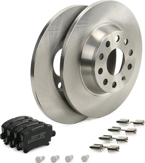 RIDEX 3405B0980 - Set frana, frana disc aaoparts.ro