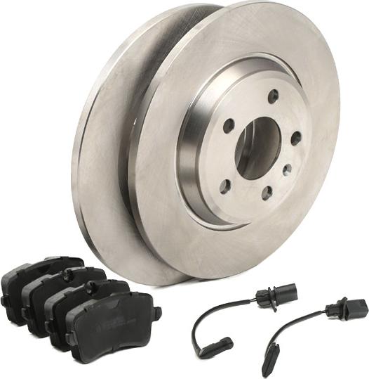 RIDEX 3405B0987 - Set frana, frana disc aaoparts.ro