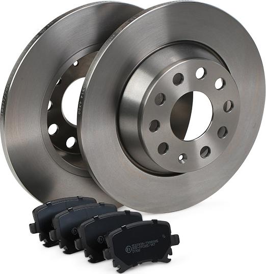 RIDEX 3405B0492 - Set frana, frana disc aaoparts.ro