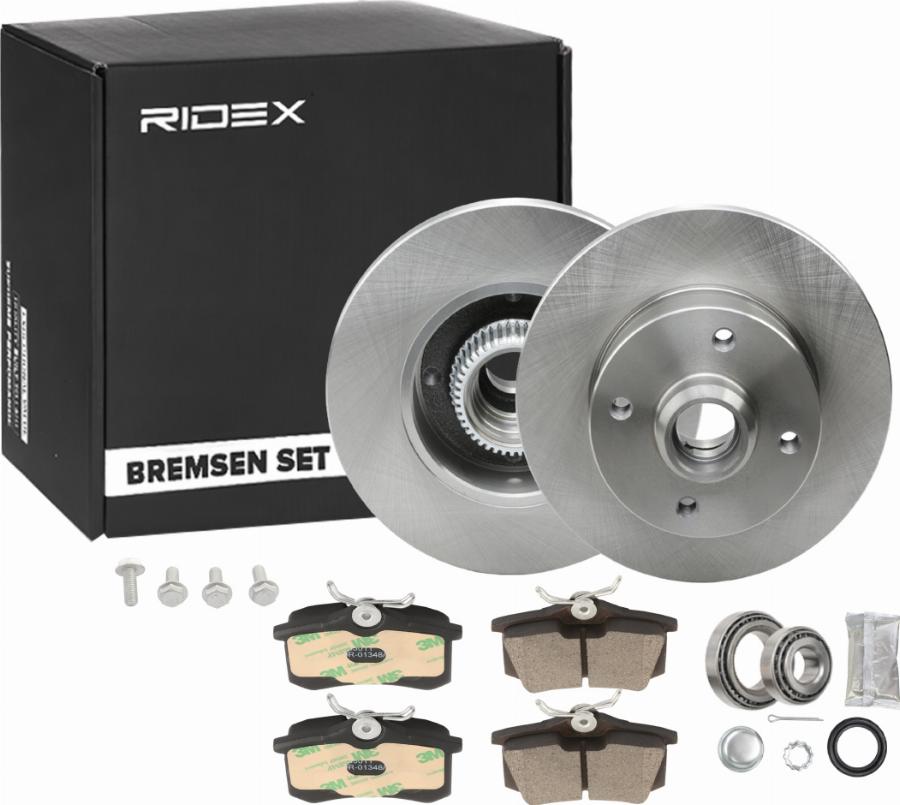 RIDEX 3405B0442 - Set frana, frana disc aaoparts.ro