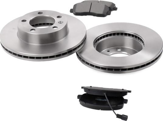 RIDEX 3405B0489 - Set frana, frana disc aaoparts.ro