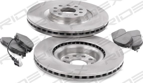 RIDEX 3405B0424 - Set frana, frana disc aaoparts.ro
